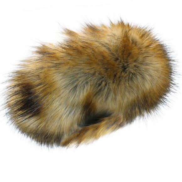 Accessories - 2155 Faux Fur Headband For Women Elastic Fuzzy Thick Earmuffs Winter